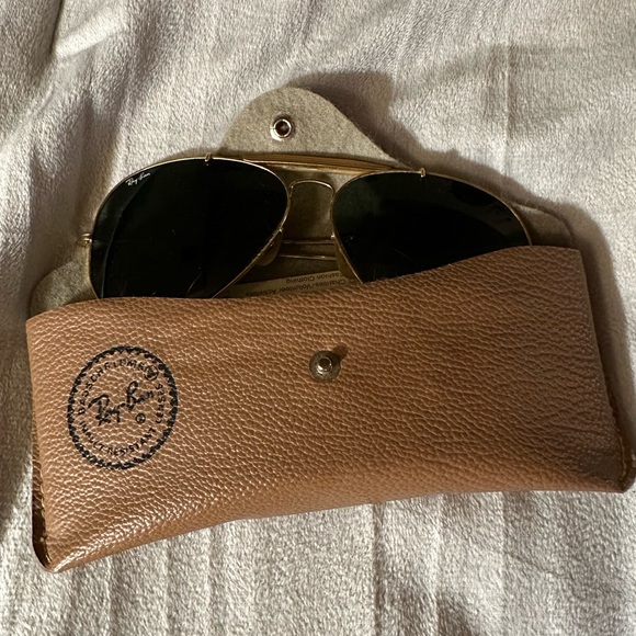 1970s Vintage RayBan Bausch Lomb Sunglasses Aviator